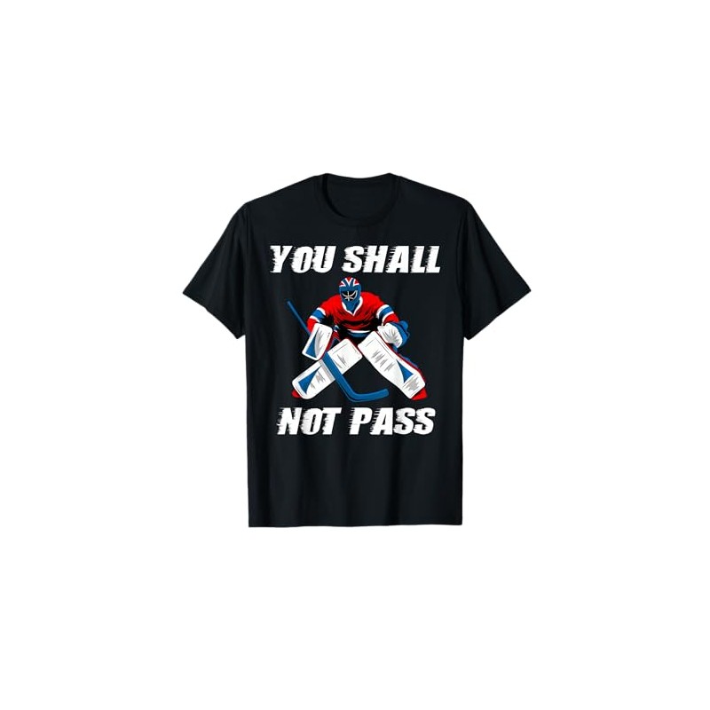 Ghiaccio Hockey Portiere Portiere Campo Hockey Maglietta
