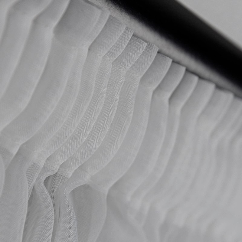 NATUR FUTURE Webstore Curtain Semi-Transparent with Ruffle Tape and Lead