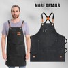 Chef Aprons for Kitchen, BBQ & Grill, M-XXL Heavy Duty