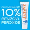 Zapzyt Maximum Strength 10% Benzoyl Peroxide Acne Treatment Gel, 1