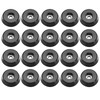 EMSea 20PCS Rubber Feet Round Bumper Furniture Table Printer Chopping