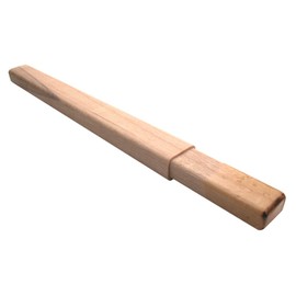 A&R Hockey Stick Wooden Butt End Round Solid Wood Extension For Composite Stick, Wood Butt End - Junior 12"