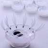 WHT 100 Pack Eyelashes Extension Volume Lashes Fan Blossom Cups,