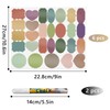 Linkidea Chalkboard Labels, Bulk Pack with Free Chalk Pen, Dishwasher