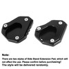 F FIERCE CYCLE CNC Aluminum Alloy Side Stand Extension Pad
