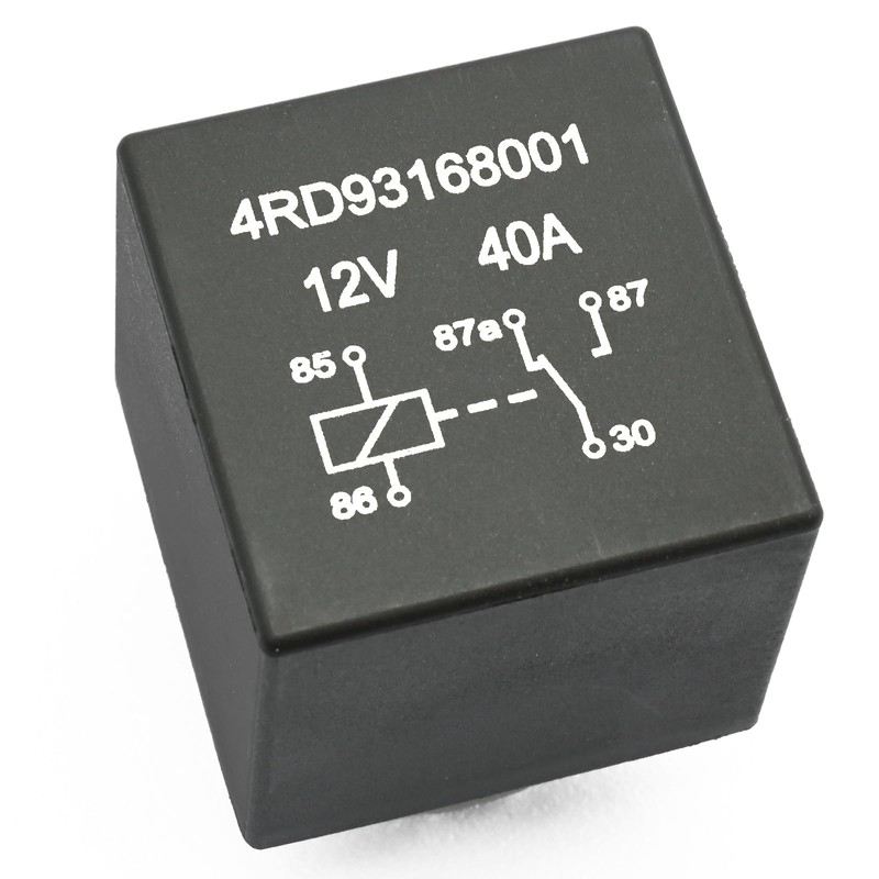 GROBARPART 4 Packs 12V 40A 4Rd93168001 Relay 4Rd 931 680-01