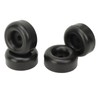 4PCS 2.5inch Trailer Ramp Door Rubber Bumper Round with Hole