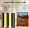 Compatible with Liene Amber M100/M200/M110/M210 4x6" Photo Printer 80 Sheets