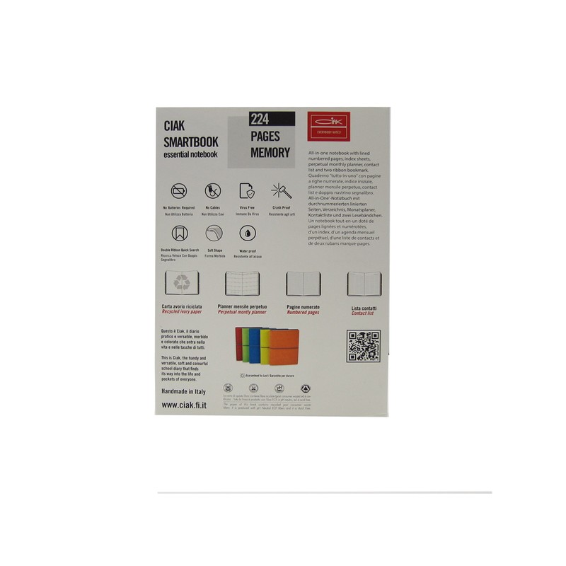 tiakku Notebook Smart Notebook, M, Orange