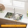 JAQ Over Sink Dish Drying Rack for Medium to Large