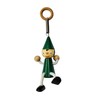 P.S. I Love Italy Bouncing Wooden Pinocchio Ornament with Spring