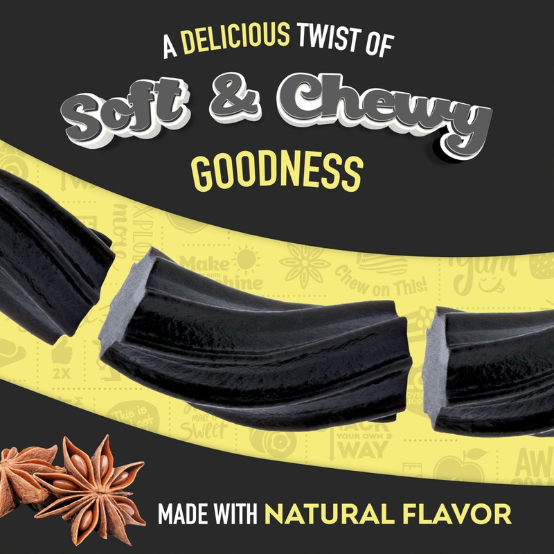 Wiley Wallaby Licorice 4 Ounce Classic Gourmet Soft & Chewy