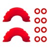 ZNDAW 2PCS D Ring Shackle Isolators Washers Kit, D-Ring Isolators