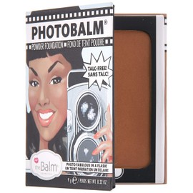 theBalm Photobalm Powder Foundation, Highlighter Makeup Face Powder, paraben-free, Cruelty-Free, Warm Natural, Lightweight, After Dark, 0.32 ounces