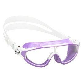 Cressi Kids' Baloo Swimming Goggles Lilac/White, Lilac/White-Clear Lens, Junior