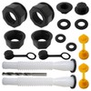 Universal Gas Can Spout Replacement Kit 4 Screw Collar Caps