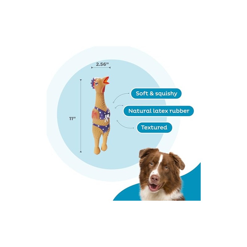 Charming Pet Squawkers Dog Toys