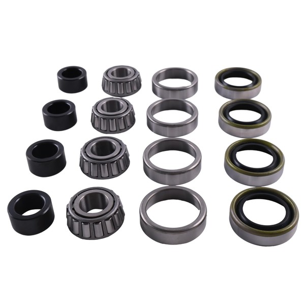 DVPARTS 2X Wheel Bearing Kit Compatible with Exmark 9944 Lazer