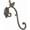 Esschert Design LH236 Series Bird Hook cast Iron, Antique Brown
