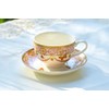 Grace Teaware Butterflies with Pink Ornament Fine Porcelain Tea Cup