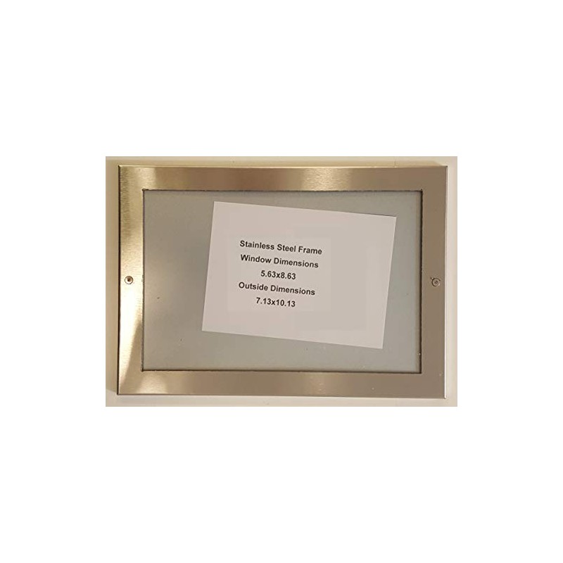 BUILDINGSIGNS.COM Elevator Certificate Frame (Size 5 .63 X 8.63, Color