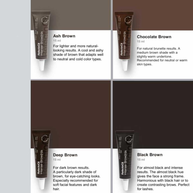 Refectocil Intense Brow[n]s Base Gel - Black Brown 15ml