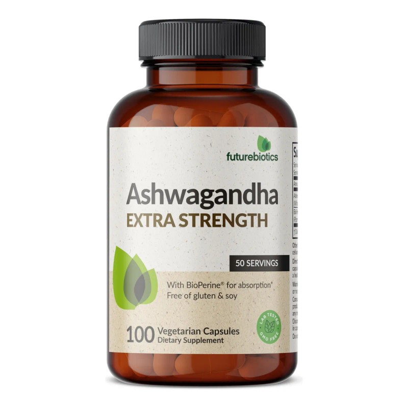 Ashwagandha Futurebiotics Extra Strength 150mg 100 Cápsulas
