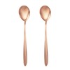 EnerMagiX Copper Spoon, 99% Pure Copper Coffee Spoons, Stirring Spoons,