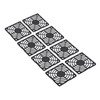 PATIKIL 8 Pack Fan Filter ABS Plastic Protective Grille 60