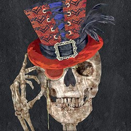 Paperproducts Design Mr. Bones Beverage Napkin, Patti Gay/Two Can Art