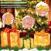 JONRRYIN LED Christmas Gift Box, Set of 3 LED Decorative