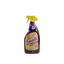 Sparkle Glass Cleaner 1 Spray Bottle 33.8 And 1 Refill 33.8, Ammonia-Free Original Formula Heavy Duty Glass Cleaner, Leaves No Streaks (67.6 Fl Oz ,Pack of 3)