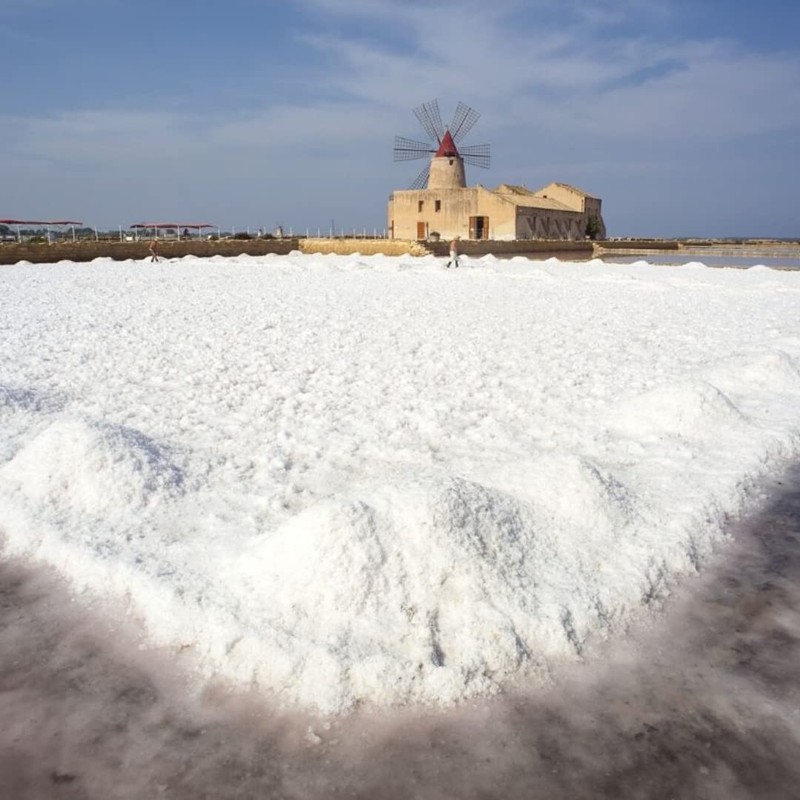 Fine Sea Salt from Sicily, Foodservice Bulk Bag, (10kg) 22