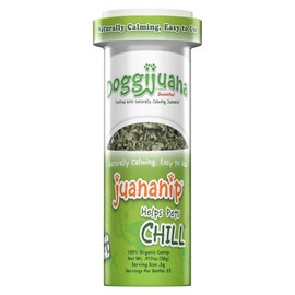 Doggijuana Doggijuana | Juananip™ Refill Bottle for Dogs | Premium Organic | Naturally Calming | Promotes Relaxation and Encourages Play | Grown in North America