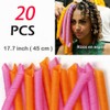 20PCS 45CM Magic Curly Hair Tools Curl DIY Rizadores para