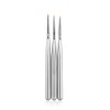 KADS 3pcs/set Professional Acrylic Nail Art Brush Set for UV Gel Nail Brushes for brush for drawing