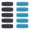 10 Pack Replacement Roller Heads for amop-Pedi Perfect Refills Include