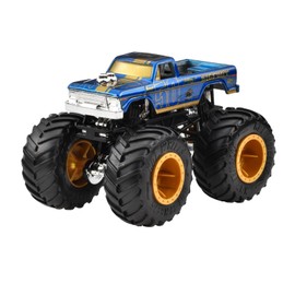 Hot Wheels JGR08 Monster Truck 1:64 Bigfoot Vehicle Toy Mini Car 3 Years Old Blue