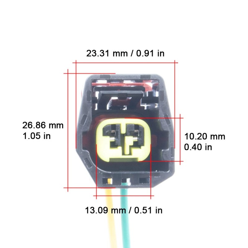 AvtoDonor ABS Wheel speed sensor connector Ram 3500. 2011-2012. 5032220AA