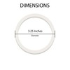 Fino Replacement Gasket for 9-Cup Stovetop Espresso Coffee Maker, Silicone,