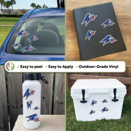 Desert Cactus University of North Carolina Asheville Stickers Bulldogs Vinyl Decals Laptop Water Bottle Car Scrapbook13.43x10.98 T1 (Type 1-1)
