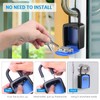 Newest AMIR Key Lock Box, Lock Box for Keys Outdoor,