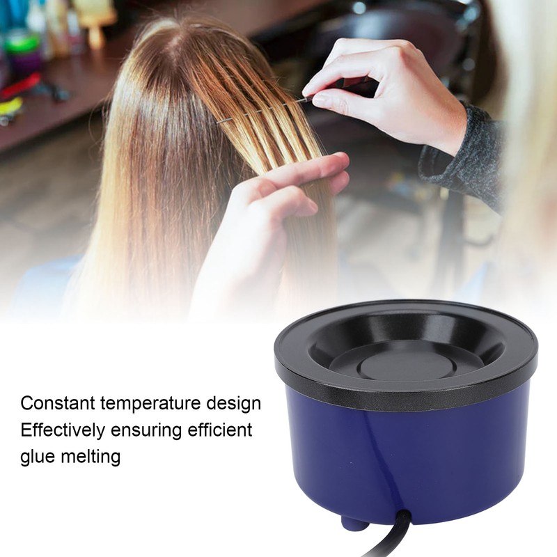 Electric Hair Extension Glue Pot Constant Temperature Quickly Heating Glue