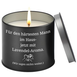 Funnli Geschenke für Papa, 9OZ Stumpenkerzen Papa Geschenk Geburtstag, Kerze aus Metall Vatertagsgeschenk Weihnachten, Geburtstagsgeschenk für Vater Männer von Tochter Sohn