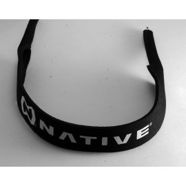 Native Eyewear Eye Wear Neoprene Retainer in Black New