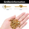 Pack of 100 Pattern Bag Clips, Pattern Clips, Letter Clips,
