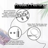 PonFxp Brake Bleeding Kit, 2 Sets Universal One-Way Brake Bleeder