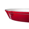 Eternal Living Enameled Cast Iron 10" Skillet Fry Pan Red