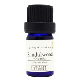 Sandalwood (Organic) <5ml> Essential Oils/Aroma Oil