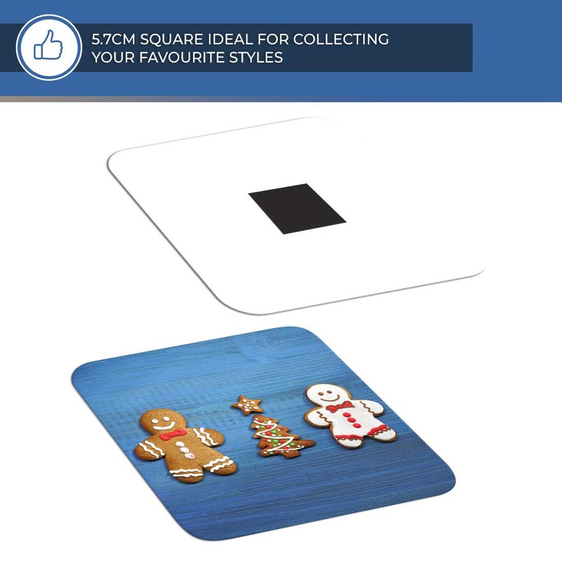 Destination Vinyl ltd Fridge Magnet - Gingerbread People Christmas 2636